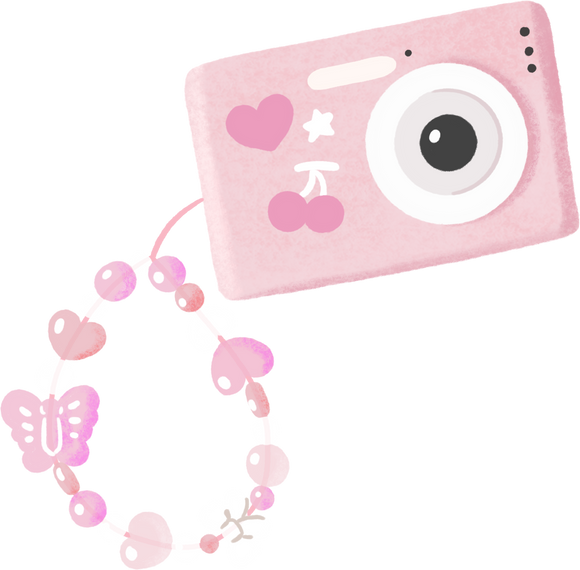 doodle hand drawn beads digital camera